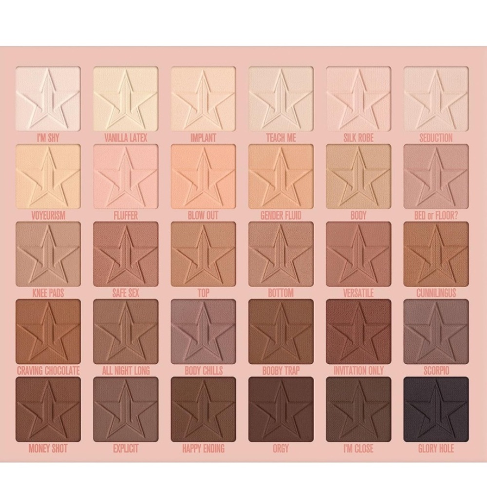 JEFFREE STAR COSMETICS Orgy Eyeshadow Palette